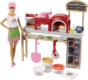 Barbie Pizza Maker Playset & Doll [Amazon Exclusive]