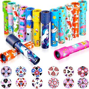 15 Pcs Classic Kaleidoscopes Old Fashioned Vintage Kaleidoscope Toys Educational Toys Stock Stuffers Bag Fillers for Boys and Girls Birthday and School Carnival Prizes, Random Patterns (Lovely Style)