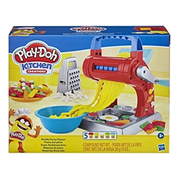 Play-Doh Kitchen Creations Noodle Party Playset for Kids 3 Years and Up with 5 Non-Toxic Colors | The Storepaperoomates Retail Market - Fast Affordable Shopping
