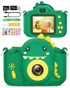 Kids Camera for 3-8 Years Old Toddlers Childrens Boys Girls Christmas Birthday Gifts Selfie Digital Toy Camera with 32GB SD Card