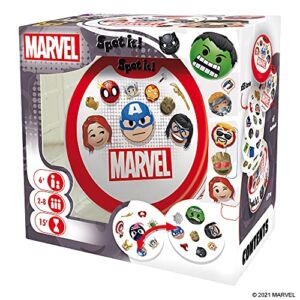 Zygomatic Spot It! Marvel Emojis Card Game | Game for Kids | Age 6+ | 2 to 8 Players | Average Playtime 15 Minutes | Made