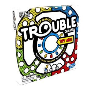 Trouble Game for Kids and Adults | with Bonus Monopoly Deal
