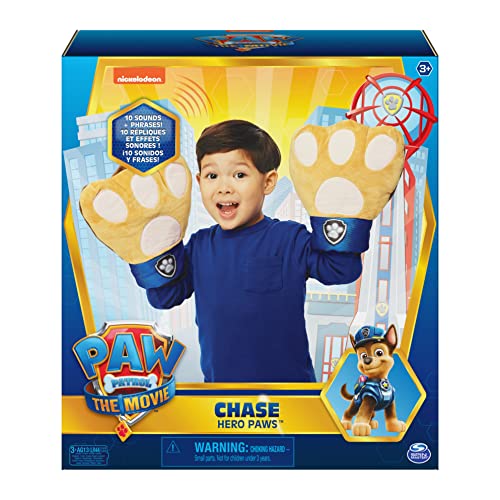 Paw Patrol, Chase Hero Paws Movie Role Play Plush Toy with 10 Sounds and Phrases for Pretend Play, Kids Toys for Ages 3 and up | The Storepaperoomates Retail Market - Fast Affordable Shopping