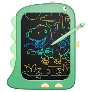 KOKODI LCD Writing Tablet Doodle Board, 3 4 5 6 Year Old Boys Toys Gifts, 8.5 Inch Drawing Pad Airplane Travel Road Trip Essentials , Dinosaur Toddler Kids Games Birthday Christmas Stocking Stuffers
