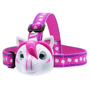 Unicorn Headlamp for Kids, Kids Toys for 3-10 Years Old Boys Girls, LED Headlamp Toys with Elastic Headbands, Perfect Kids Christmas Stocking Stuffers, Gift for Camping, Hiking, Reading, Sleepovers