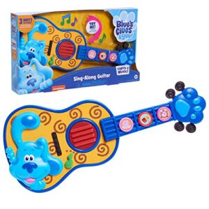 Blue’s Clues & You! Sing Along Guitar, Lights and Sounds Kids Guitar Toy, by Just Play