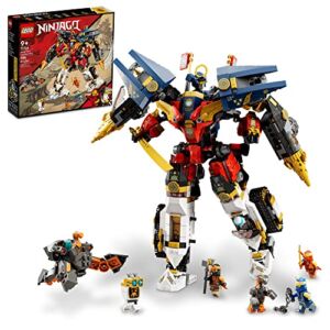 LEGO Ninjago Ninja Ultra Combo Mech 71765 Building Toy Set for Kids, Boys, and Girls Ages 9+ (1,104 Pieces)