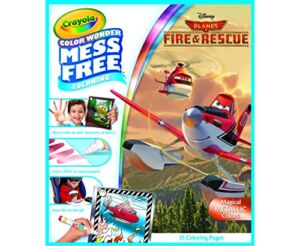 Crayola Planes Fire and Rescue Color Wonder Refill, 18 Mess Free Coloring Pages, Gift for Kids