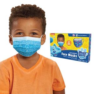 Just Play Children’s Single Use Face Mask, Blue’s Clues & You!, 14 Count, Small, Ages 2 – 7