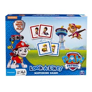 Paw Patrol Look a Likes Matching Board Game