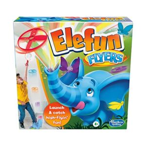Elefun Flyers Butterfly Chasing Game for Kids Ages 4 and Up, Active Game for 1-3 Players