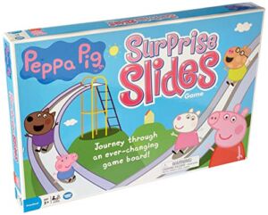 Wonder Forge Peppa Pig Surprise Slides Toy for Boys & Girls Age 3 & Up – Journey Through an Ever-Changing Game Board!