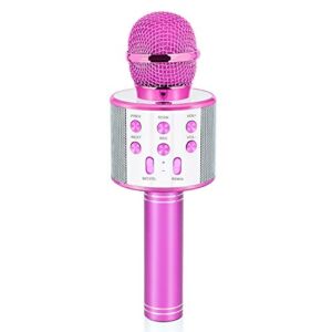 Gifts for Girls Age 4-12, Dodosky Karaoke Microphone Gifts for 4 5 6 7 8 9 10 11 12 Year Old Girls Toys for 4-12 Year Old Girls Birthday Gifts for 3-10 Year Old Girl – Purple