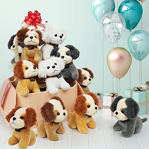 12 Pcs Puppy Stuffed Animal Bulk Small Dog Plush Animals Cute Stuffed Dog Party Favors for Kids Boy Girl Goodie Bag Fillers Carnival Prizes Valentine Birthday Party Gift, 4.7 Inch (Lovely Style) | The Storepaperoomates Retail Market - Fast Affordable Shopping