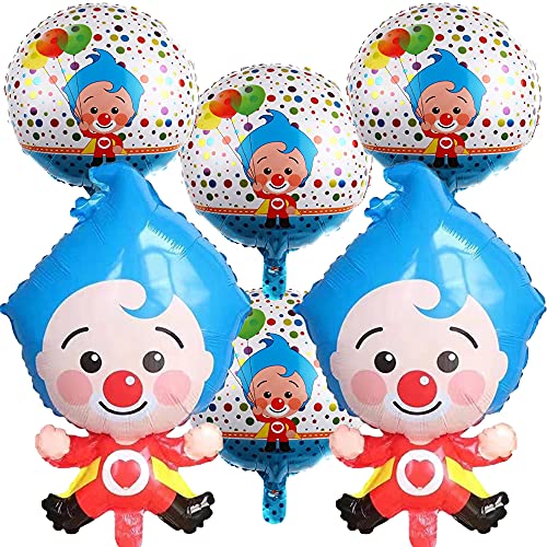 JEWELESPARTY 6PC PLIM PLIM FOIL BALLOONS BALLOON PARTY SUPPLIES FAVOR DECORATIONS DECOR THEME IDEA FUN CELEBRATION HAPPY BIRTHDAY FAVO GIFT CENTERPIECE DANCE VIDEO GAME MUSIC | The Storepaperoomates Retail Market - Fast Affordable Shopping