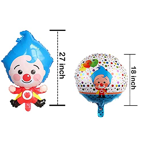 JEWELESPARTY 6PC PLIM PLIM FOIL BALLOONS BALLOON PARTY SUPPLIES FAVOR DECORATIONS DECOR THEME IDEA FUN CELEBRATION HAPPY BIRTHDAY FAVO GIFT CENTERPIECE DANCE VIDEO GAME MUSIC | The Storepaperoomates Retail Market - Fast Affordable Shopping