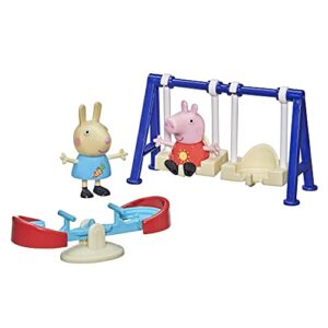 Peppa Pig Peppa’s Adventures Peppa’s Outside Fun Preschool Toy, with 2 Figures and 3 Accessories, Ages 3 and Up
