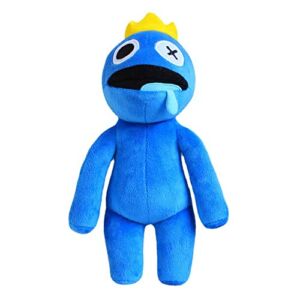 HEARTAI Rainbow Friends Plush Toy, Rainbow Friends Wiki Plush,Rainbow Friends Wiki Horror Game Stuffed Doll,Gifts for Kids and Game Fans（Blue）