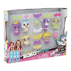TIC TAC TOY XOXO Friends Collector Pack A | Mix & Match Fun and Cute Friends and Accessories | Great Toy & Gift for Girls
