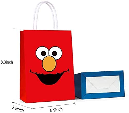 SUER 16 PCS Party Favor Bags for Sesame Friends Street Party Supplies, Party Gift Goody Treat Candy Bags for Sesame Friends Street Party Favors Birthday Party Decor for Party Girls Kids Birthday… | The Storepaperoomates Retail Market - Fast Affordable Shopping
