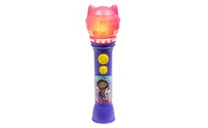 DreamWorks Gabby’s Dollhouse Toy Microphone for Kids, Musical Toy for Girls with Built-in Song, Kids Microphone Designed for Ages 3 and Up
