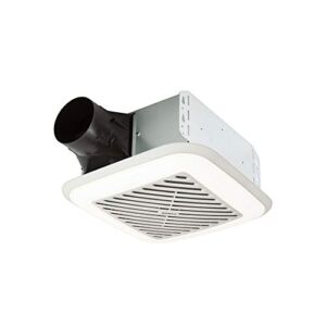 Broan-Nutone 791LEDM InVent Series Single-Speed Fan with LED Light, Ceiling Room-Side Installation Bathroom Exhaust Fan, ENERGY STAR Certified, 1.5 Sones, , White , 110 CFM 1.5 Sones