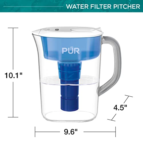 PUR Plus Water Pitcher Filtration System, 7 Cup, White, PPT711W | The Storepaperoomates Retail Market - Fast Affordable Shopping