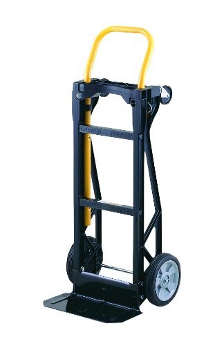Harper Trucks Lightweight 400 lb Capacity Glass Filled Nylon Plastic Convertible Hand Truck and Dolly | The Storepaperoomates Retail Market - Fast Affordable Shopping