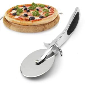 Pizza Cutter Wheel,JmeGe Kitchen Stainless Steel Pizza Cutter with Ergonomic Anti-Slip Grip Handle