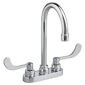 American Standard 7500170.002 Monterrey 1.5 GPM Lavatory Faucet with Wrist Blade Handles, 11.75×10.75×5, Chrome