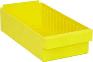 Quantum Storage Systems QED606YL Super Tuff Euro Drawers, 17-5/8″ L x 8-3/8″ W x 4-5/8″ H, Yellow (Pack of 24)