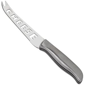 9.37 Inch Stainless Steel Serated”Cheese” Knife Server with Holes