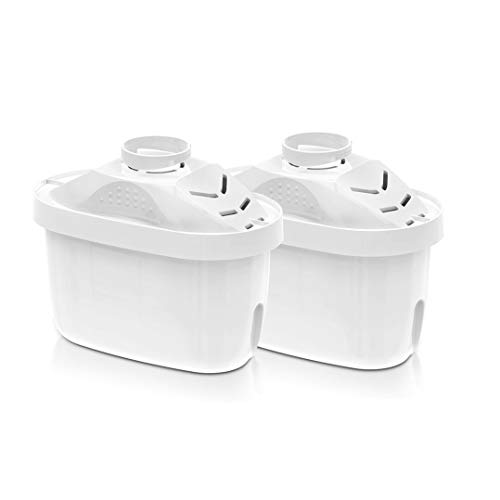 Upgraded Water Filter Replacement 2 Pack, Latest Standard Water Filter Cartridges, Compatible with Most Brands of Water filter Pitcher | The Storepaperoomates Retail Market - Fast Affordable Shopping