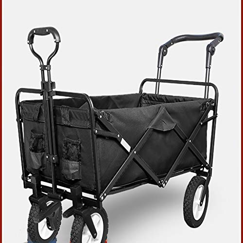 ZSCLLCQ Hand Trucks Outdoor Picnic Camping Trolley, Camping Cart, Moving Supermarket Shopping, Grocery Shopping, Folding Hand Push, Portable Trolley Trailer, Ground Push Cart, Foldable Shopping Trolle | The Storepaperoomates Retail Market - Fast Affordable Shopping