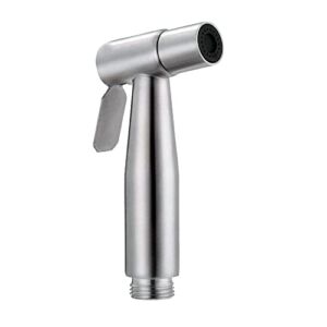 Handheld Bidet Sprayer for Toilet Portable Pet Shower Toilet Water Sprayer Seat Bidet Attachment Bathroom Stainless Steel Spray for Personal Hygiene (Bidet sprayer head)