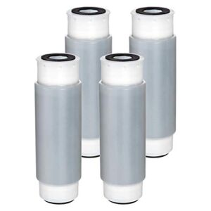 Waterdrop AP117 Whole House Water Filter, Replacement for 3M Aqua-Pure AP117 Drinking Water System, Whirlpool WHKF-GAC for Chlorine, Dirt and Rust Reduction, Pack of 4