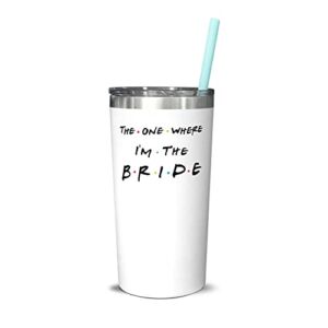 Bride To Be Gifts For Her – Wedding Gifts For Bride – Bridal Shower Gift, Bachelorette Gifts For Bride – Engagement Gifts For Women – Bridal Gifts For Bride To Be, Fiancee – 20 Oz Tumbler