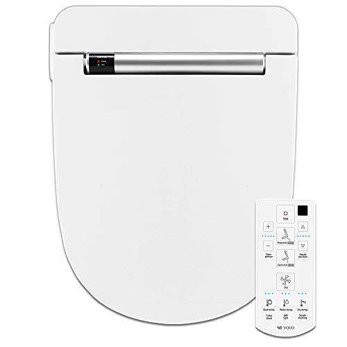 VOVO STYLEMENT VB-4100SR Electronic Smart Bidet Toilet Seat, Made in Korea, Heated Seat, Warm Dry and Water, UV LED Sterilization, One-piece Toilet Bidet Seat, Round – White | The Storepaperoomates Retail Market - Fast Affordable Shopping