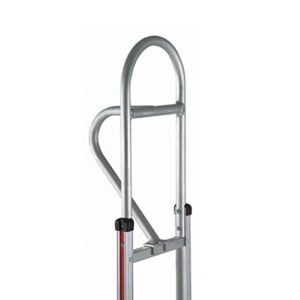 Magliner 300978 Aluminum Vertical Loop Hand Truck Handle for Hand Truck with Straight Frame, 40″ Length, 12″ Height, 14″ Width
