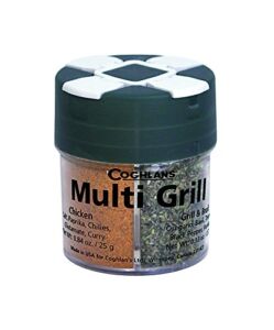 Coghlan’s Multi-Grill Spice and Herb Assortment Shaker (Seafood, Pepper Steak, Chicken, Grill & Boil)