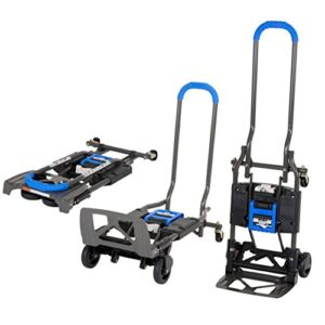 COSCO Shifter 135kg Multi Function Folding Handcart and Hand Truck (Blue)
