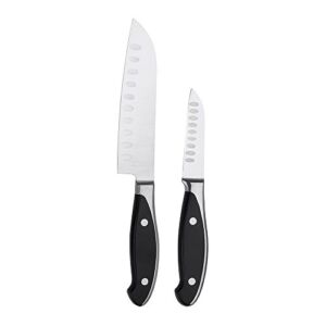 HENCKELS Forged Synergy Asian Knife Set, 2-piece, Black/Stainless Steel,16026-000