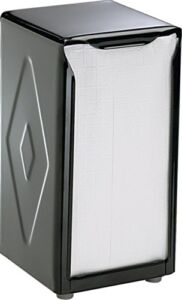 San Jamar H900BK Table Top Tall Napkin Dispenser, Black