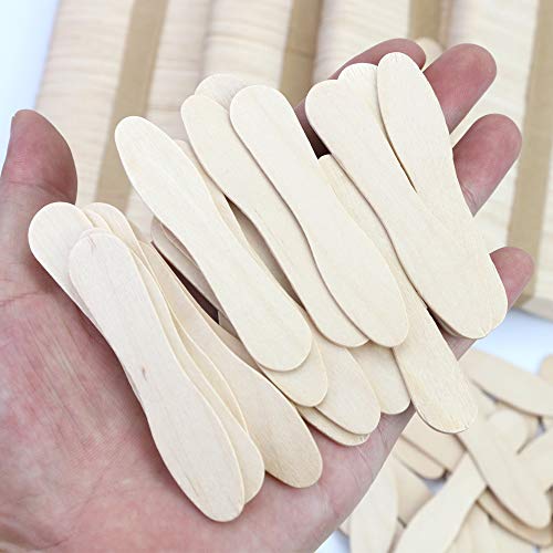 CZWESTC 500 Pcs Wooden Ice Cream Spoons, Mini Disposable Tasting Spoons Wooden, Small Dessert Spoons, Mini Spoons for Crafts, Tasting, Sampling (3 Inch) | The Storepaperoomates Retail Market - Fast Affordable Shopping