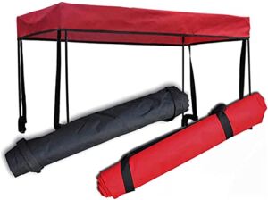 Folding Wagon Folding Outdoor Hand Push Portable Trolley Cart Accessories – Awning Canopy,D