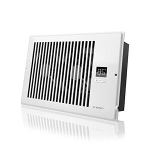 AC Infinity AIRTAP T6, Quiet Register Booster Fan with Thermostat Control. Heating Cooling AC Vent. Fits 6” x 10” Register Holes.
