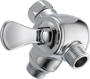 Delta Faucet U4929-PK 3-Way Shower Arm Diverter for Handshower, Chrome,3.00 x 3.00 x 3.00 inches