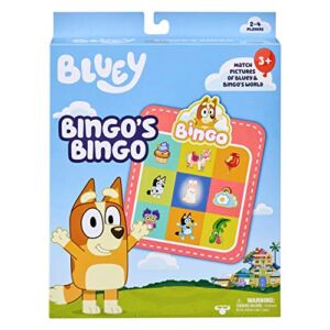 Bluey – Bingo’s Bingo Card Game – Fun Matching Game Where You Match Images (13034)