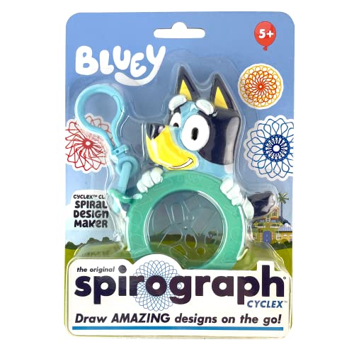 Spirograph Cyclex Clip Bluey – The Easy Way to Make Countless Amazing Designs – Rotating Stencil Wheel – Travel Ages 5+, Multicolor | The Storepaperoomates Retail Market - Fast Affordable Shopping