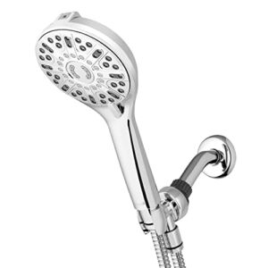 Waterpik ShowerClean Pro Hand Held Shower Head With Built-in Power Jet Wash Shower Cleaner In Chrome, QCW-763ME